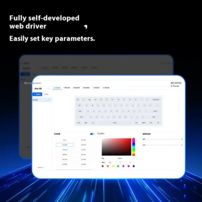 MCHOSE ACE60 Pro ACE68 Pro Mechanical Keyboard Magnetic Switch Hot Swap E-sports Customized Gaming Keyboard Pc Gamer Accessories - Image 4
