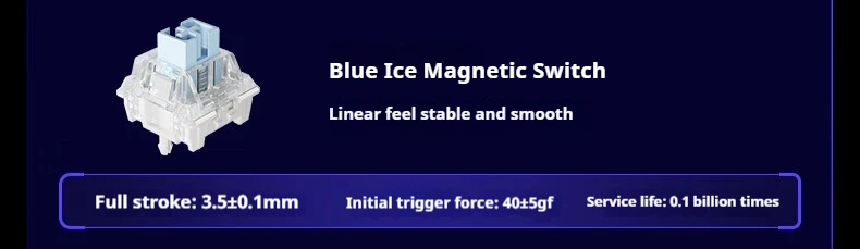 MCHOSE ACE60 Pro ACE68 Pro Mechanical Keyboard Magnetic Switch Hot Swap E-sports Customized Gaming Keyboard Pc Gamer Accessories