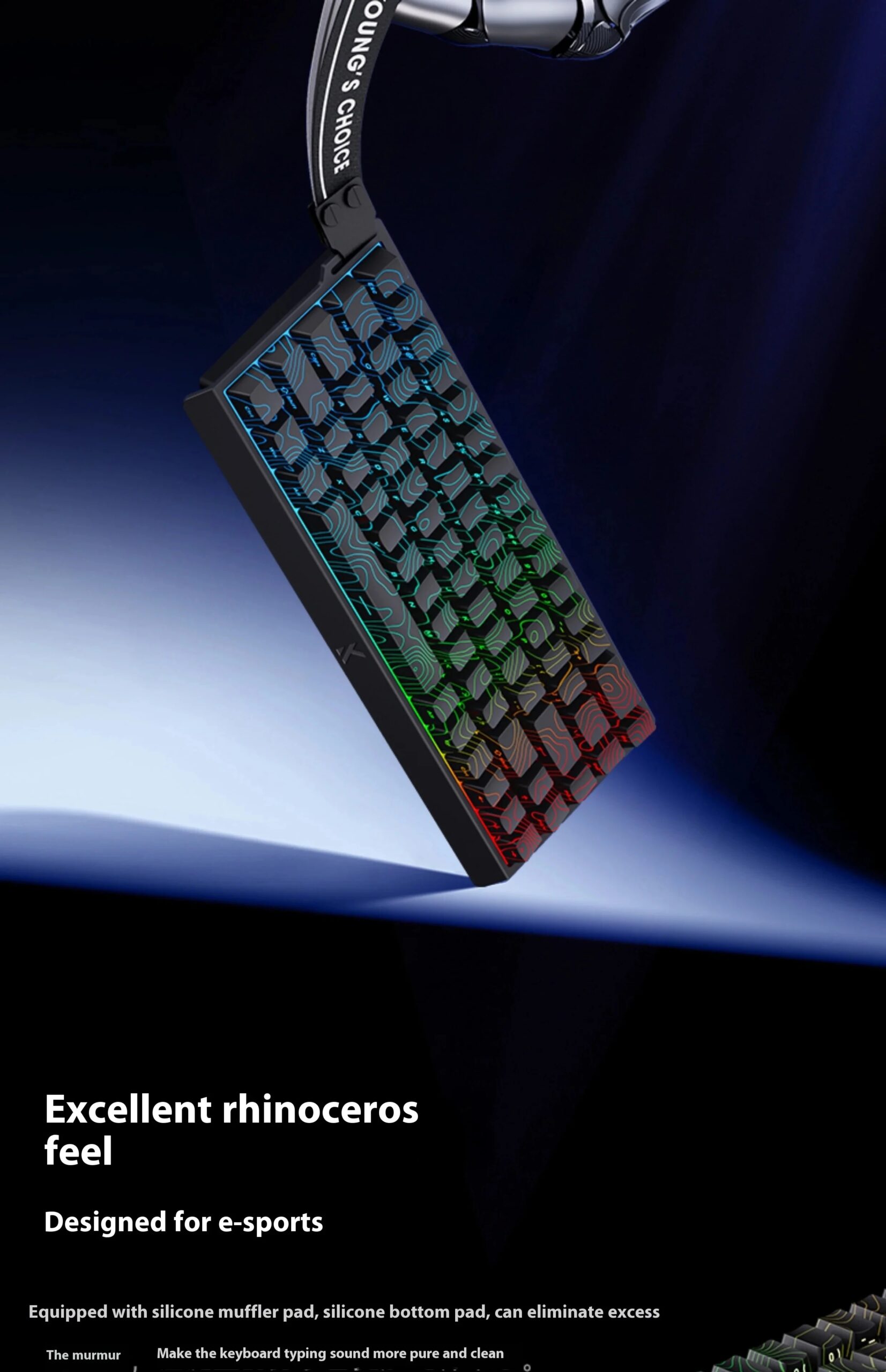 MCHOSE ACE60 Pro ACE68 Pro Mechanical Keyboard Magnetic Switch Hot Swap E-sports Customized Gaming Keyboard Pc Gamer Accessories