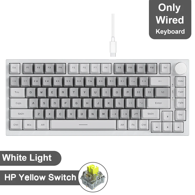 AK820 White Gray
