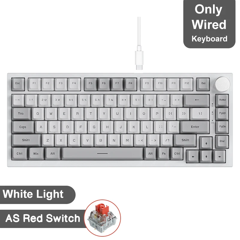 AK820 Grey White