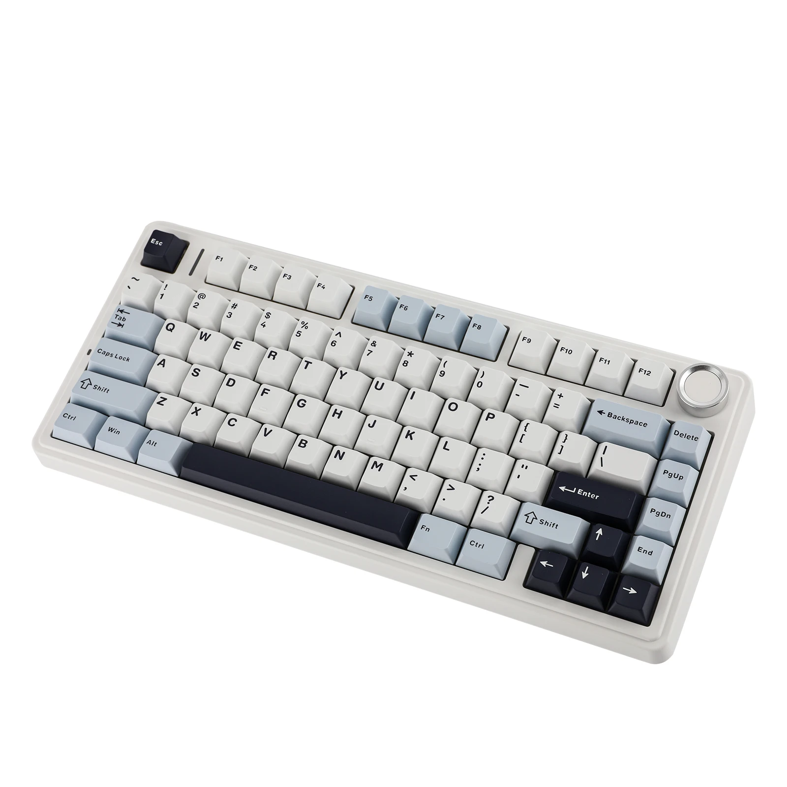 EPOMAKER x AULA F75 75% 80 Keys Hot-Swap Gasket Bluetooth 5.0/2.4G Wireless/Wired Mechanical Keyboard PBT Keycaps for Mac/Win