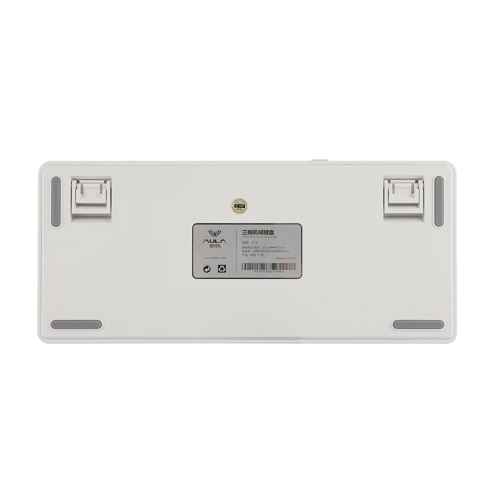 EPOMAKER x AULA F75 75% 80 Keys Hot-Swap Gasket Bluetooth 5.0/2.4G Wireless/Wired Mechanical Keyboard PBT Keycaps for Mac/Win