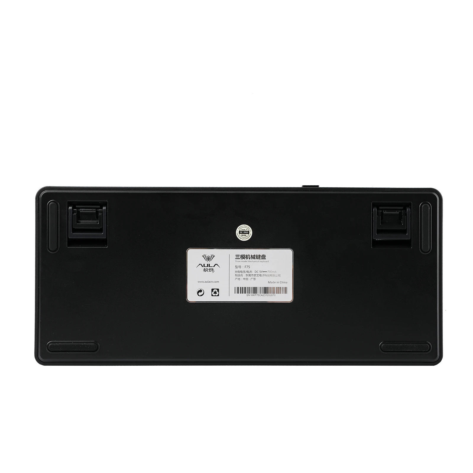 EPOMAKER x AULA F75 75% 80 Keys Hot-Swap Gasket Bluetooth 5.0/2.4G Wireless/Wired Mechanical Keyboard PBT Keycaps for Mac/Win