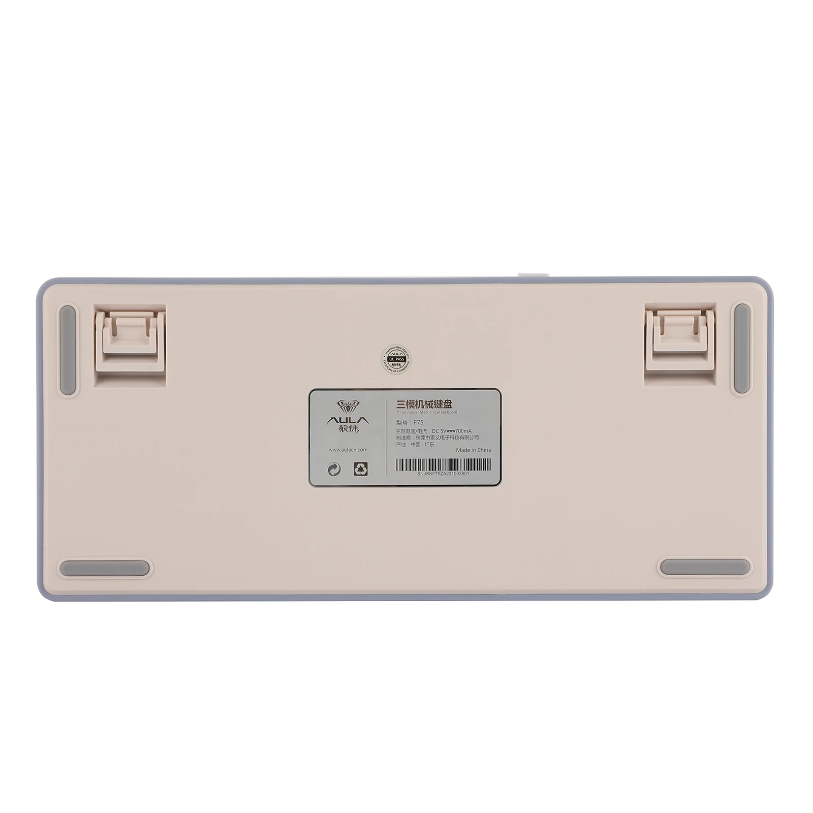 EPOMAKER x AULA F75 75% 80 Keys Hot-Swap Gasket Bluetooth 5.0/2.4G Wireless/Wired Mechanical Keyboard PBT Keycaps for Mac/Win