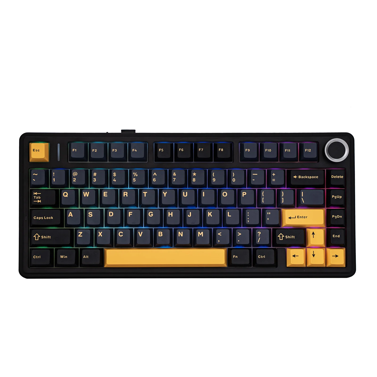 EPOMAKER x AULA F75 75% 80 Keys Hot-Swap Gasket Bluetooth 5.0/2.4G Wireless/Wired Mechanical Keyboard PBT Keycaps for Mac/Win