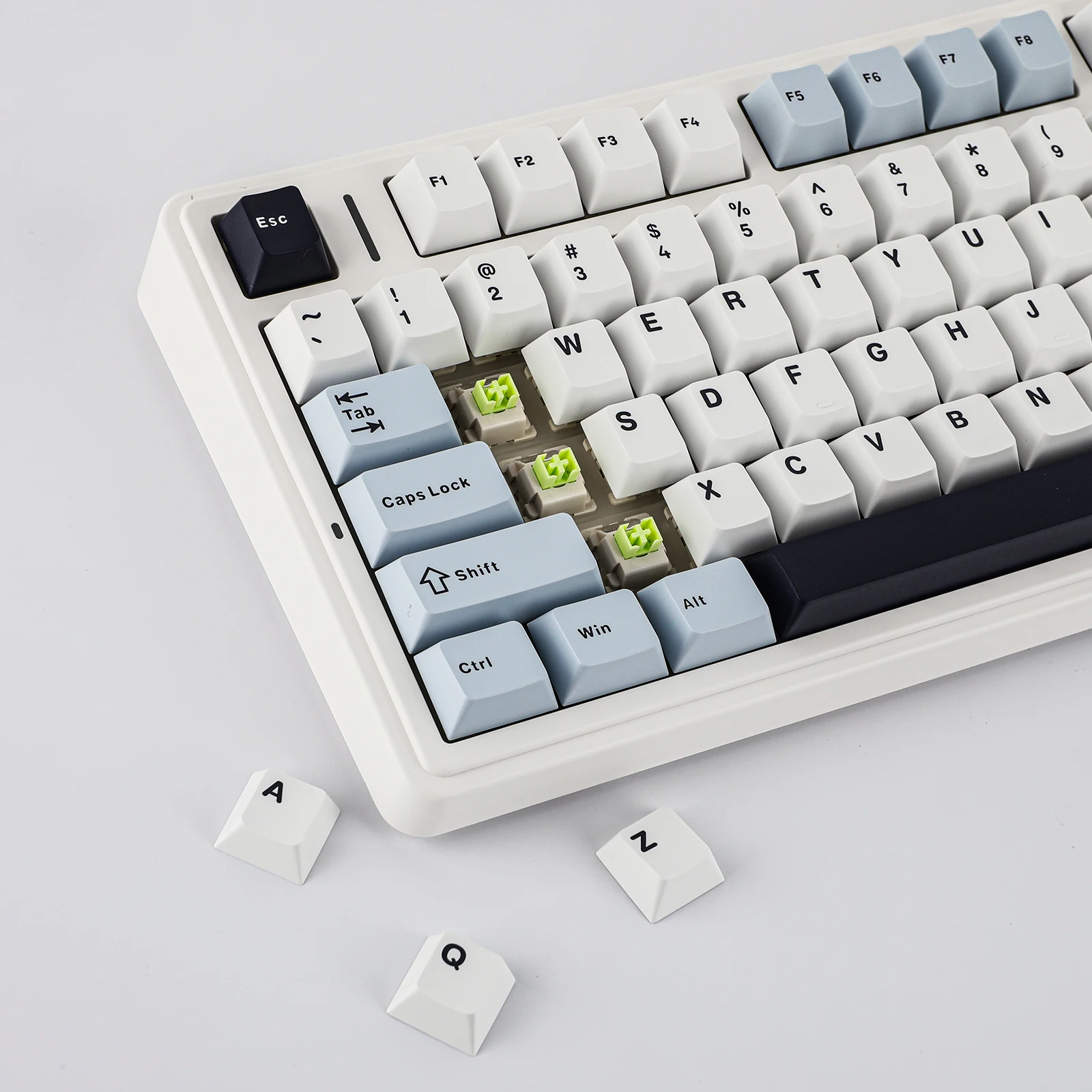 EPOMAKER x AULA F75 75% 80 Keys Hot-Swap Gasket Bluetooth 5.0/2.4G Wireless/Wired Mechanical Keyboard PBT Keycaps for Mac/Win