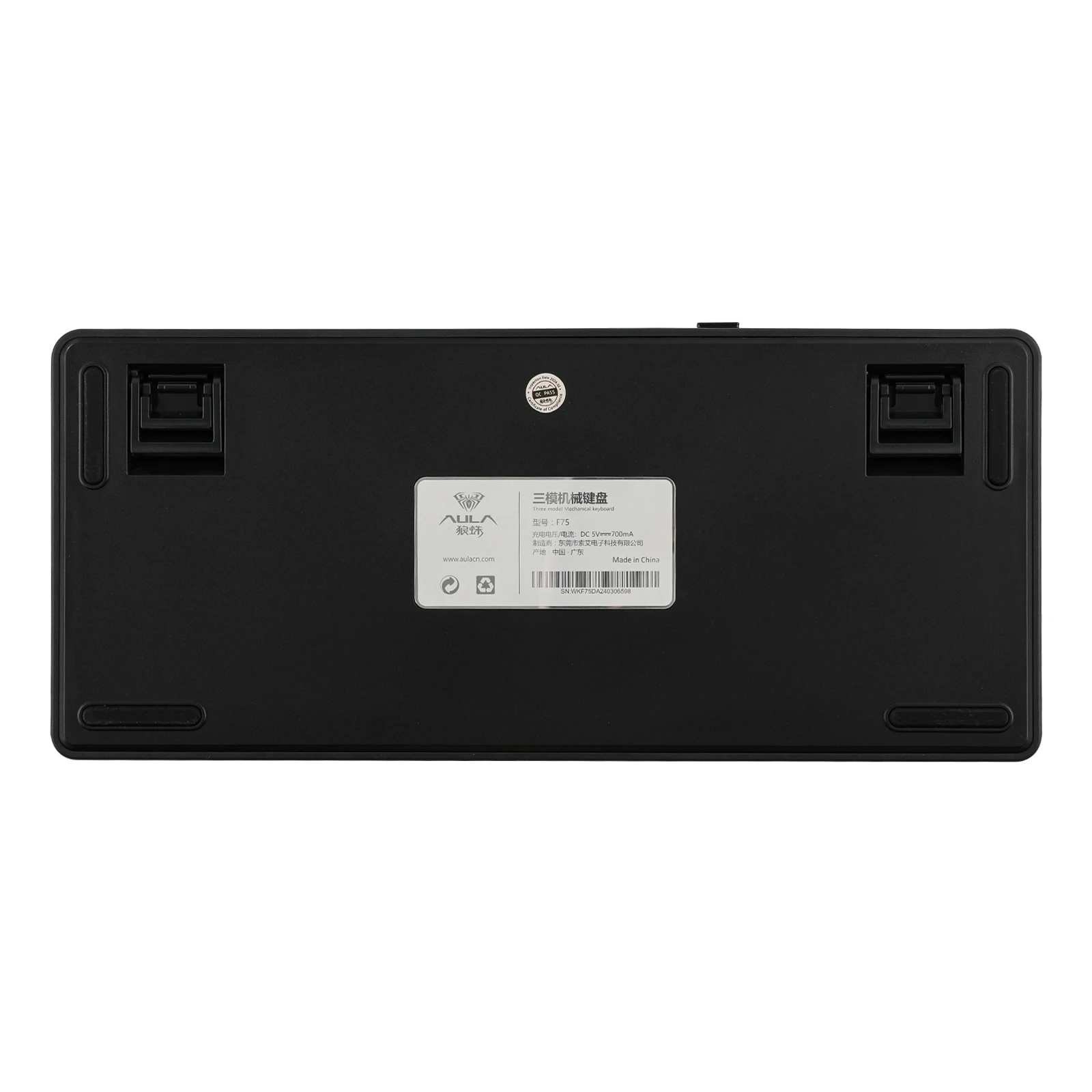 EPOMAKER x AULA F75 75% 80 Keys Hot-Swap Gasket Bluetooth 5.0/2.4G Wireless/Wired Mechanical Keyboard PBT Keycaps for Mac/Win