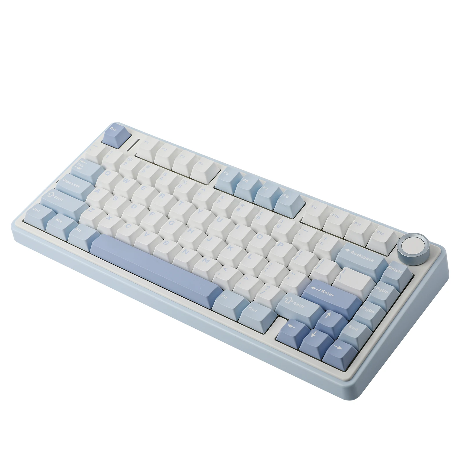 EPOMAKER x AULA F75 75% 80 Keys Hot-Swap Gasket Bluetooth 5.0/2.4G Wireless/Wired Mechanical Keyboard PBT Keycaps for Mac/Win