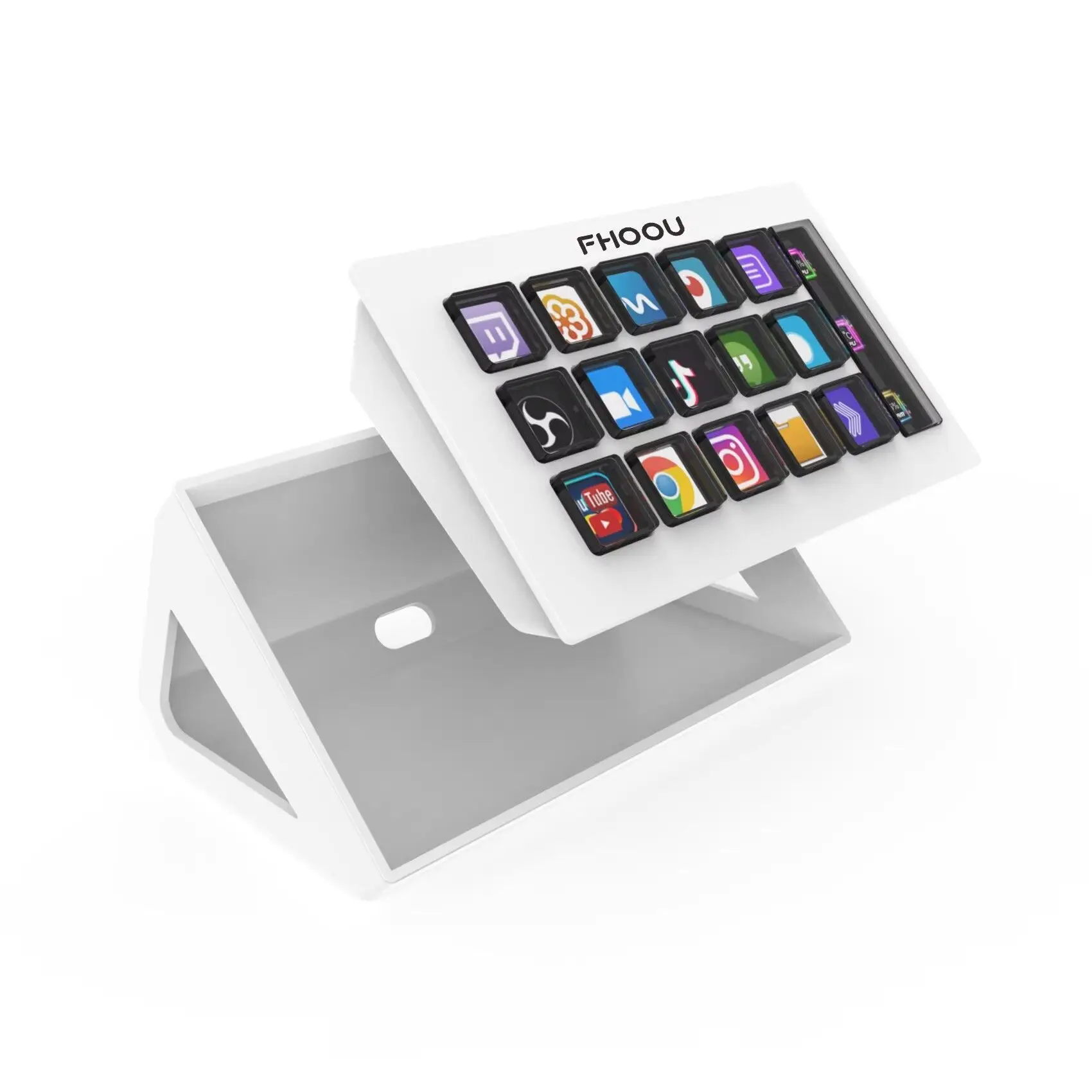 StreamDeck Mini Visual Keyboard LCD Button 15Keys Live Content Creation Controller Custom Button For Windows/MacOS Kryboard Gift
