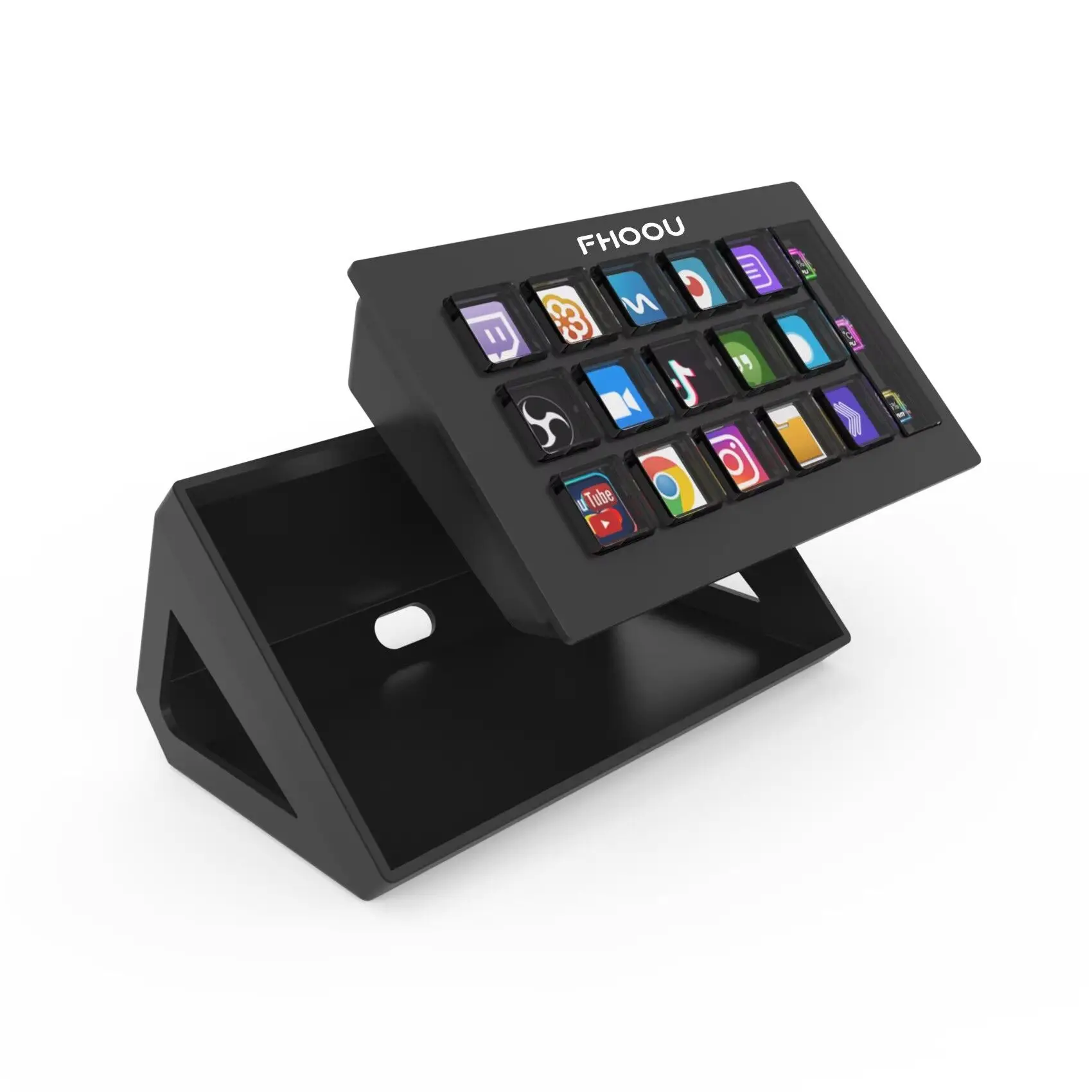 StreamDeck Mini Visual Keyboard LCD Button 15Keys Live Content Creation Controller Custom Button For Windows/MacOS Kryboard Gift