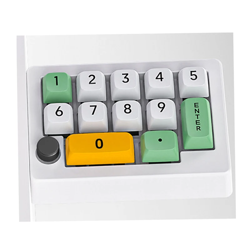 13 Key Macro Programmable Fully Hot Swappable Mechanical Switch 7 Color RGB Light Gaming Mini Keyboard