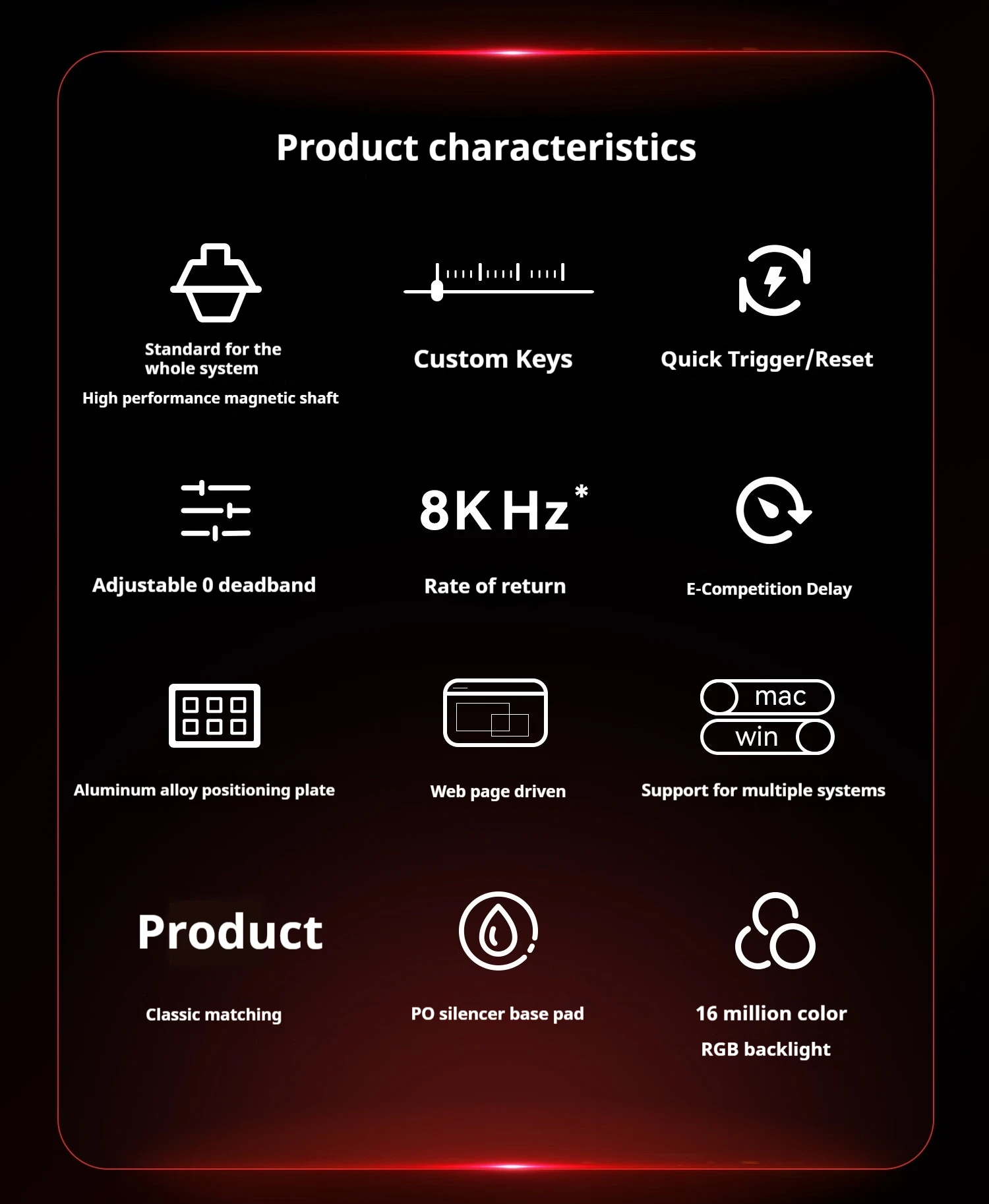 FGG MADLIONS Mad60 Mad68 HE Mechanical Keyboard 8k Polling Rate Magnetic Switch Customized Gaming Keyboard Pc Gamer Accessory