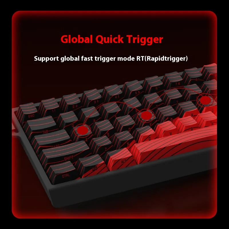 Madcatz Mad60 Mad68 HE Mechanical Keyboard Magnetic Switch Wired Keyboard Rgb Rapid Trigger Madlions Mad60he Keyboard Custom