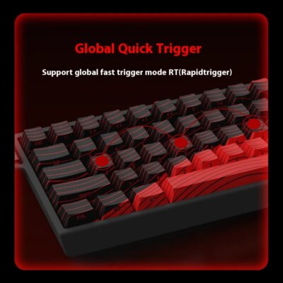 Madcatz Mad60 Mad68 HE Mechanical Keyboard Magnetic Switch Wired Keyboard Rgb Rapid Trigger Madlions Mad60he Keyboard Custom - Image 4