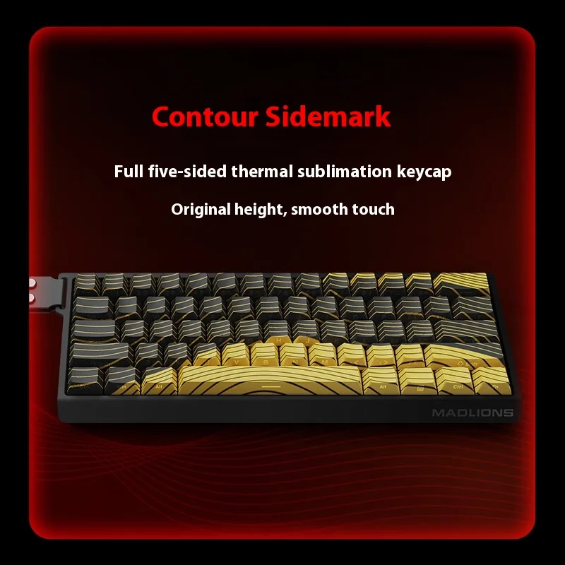 Madcatz Mad60 Mad68 HE Mechanical Keyboard Magnetic Switch Wired Keyboard Rgb Rapid Trigger Madlions Mad60he Keyboard Custom