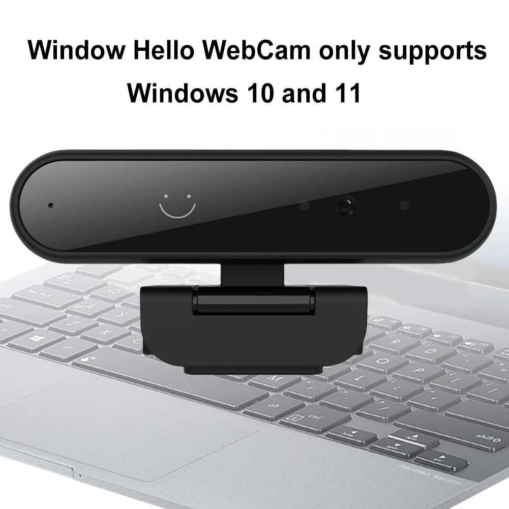 Mini USB Face Recognition 1080P 720P Built-in Microphone Autofocus Computer Camera for Windows Hello Auto-Unlock Webcam