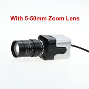 Ultra HD 16MP USB Camera,IMX298,16 MegaPixel  Mini Box Webcam,  With Varifocal CS Lens 5-50mm 2.8-12mm,Plug And Play,4656X3496 - Image 2