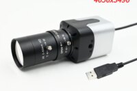 Ultra HD 16MP USB Camera,IMX298,16 MegaPixel  Mini Box Webcam,  With Varifocal CS Lens 5-50mm 2.8-12mm,Plug And Play,4656X3496