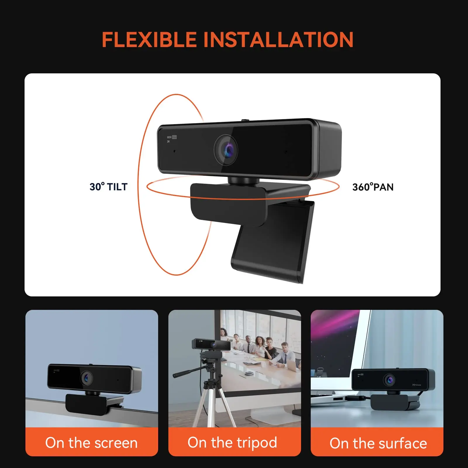 Nuroum V11 High Quality 1080p 60fps Full Hd Plug And Play Computer Usb Web Camera Mini Webcam 2K For Pc Laptop With Microphone