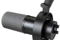FIFINE Dynamic USB/XLR Microphone with Gain Knob/Touch-mute/Headphone Jack,Recording Mic for PC Sound Card Streaming-K688W White