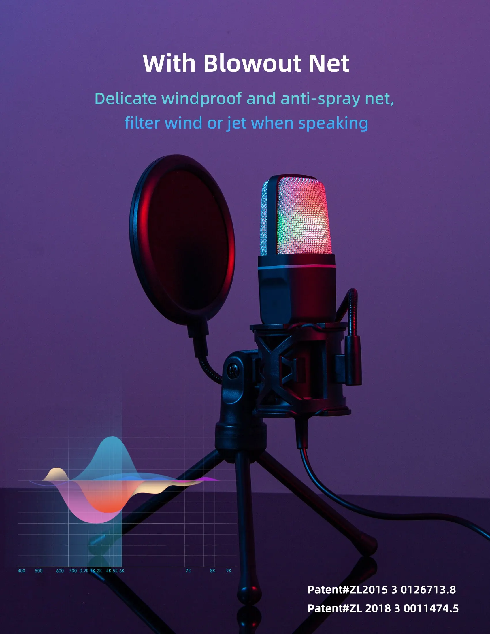 Condenser Professional Microphone Mic For PC Laptop Computer Gaming USB Wired Streaming Podcast Studio Mike Kit Gamer Accessory Condenser Professional Microphone Mic For PC Laptop Computer Gaming USB Wired Streaming Podcast Studio Mike Kit Gamer Accessory