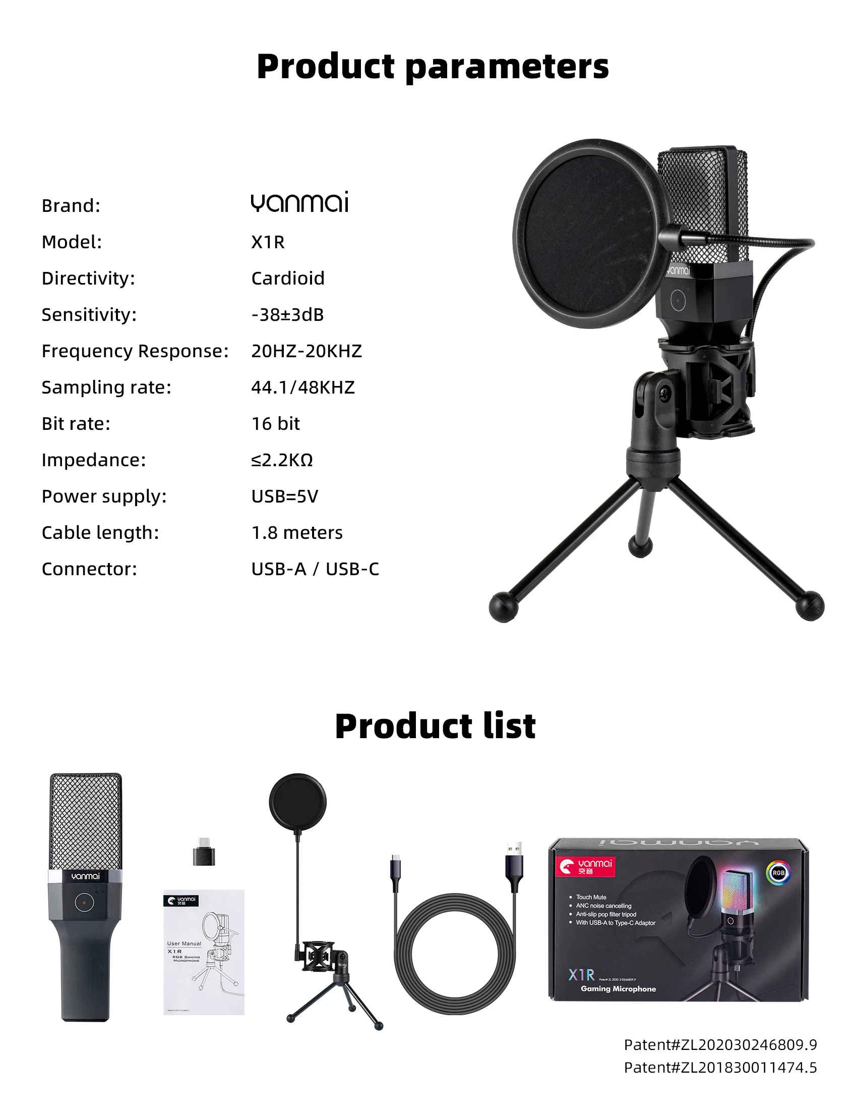 Condenser Professional Microphone Mic For PC Laptop Computer Gaming USB Wired Streaming Podcast Studio Mike Kit Gamer Accessory Condenser Professional Microphone Mic For PC Laptop Computer Gaming USB Wired Streaming Podcast Studio Mike Kit Gamer Accessory