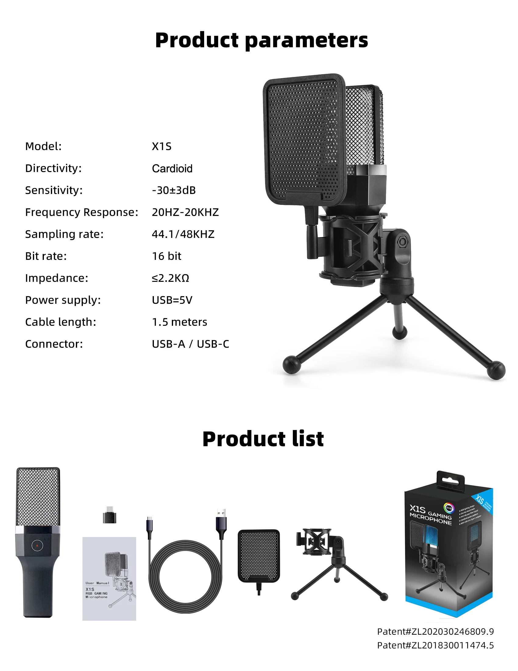 Condenser Professional Microphone Mic For PC Laptop Computer Gaming USB Wired Streaming Podcast Studio Mike Kit Gamer Accessory Condenser Professional Microphone Mic For PC Laptop Computer Gaming USB Wired Streaming Podcast Studio Mike Kit Gamer Accessory