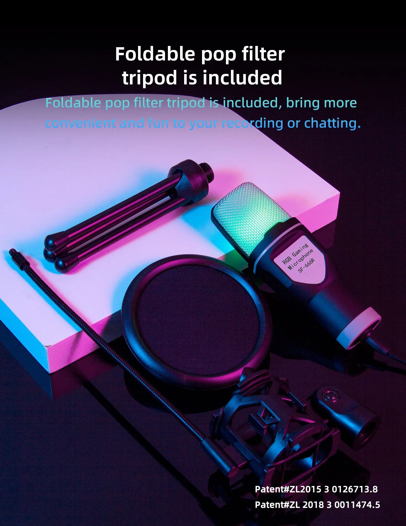 Condenser Professional Microphone Mic For PC Laptop Computer Gaming USB Wired Streaming Podcast Studio Mike Kit Gamer Accessory Condenser Professional Microphone Mic For PC Laptop Computer Gaming USB Wired Streaming Podcast Studio Mike Kit Gamer Accessory