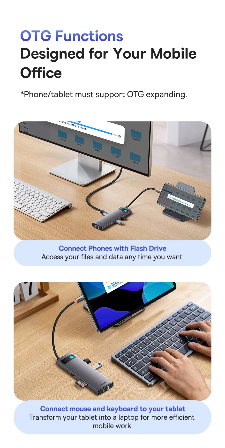 Baseus 4K 60Hz USB C Hub Type C to Ethernet Port PD 100W Adapter for Macbook Pro USB 3.0 Hub Laptop Tablet Accessories Baseus 4K 60Hz USB C Hub Type C to Ethernet Port PD 100W Adapter for Macbook Pro USB 3.0 Hub Laptop Tablet Accessories