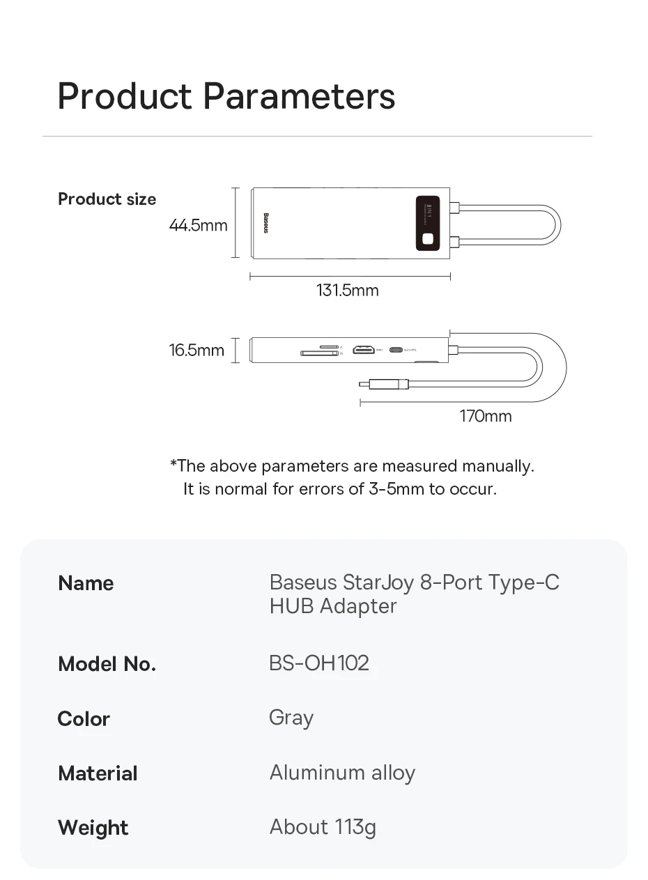 Baseus 4K 60Hz USB C Hub Type C to Ethernet Port PD 100W Adapter for Macbook Pro USB 3.0 Hub Laptop Tablet Accessories Baseus 4K 60Hz USB C Hub Type C to Ethernet Port PD 100W Adapter for Macbook Pro USB 3.0 Hub Laptop Tablet Accessories