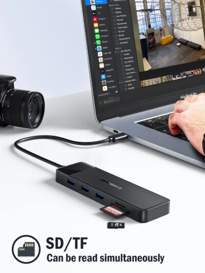 Lemorele USB-C Hub 10Ports Docking Station USB Type C to Dual HDMI 4K 30Hz VGA USB 3.0 Adapter PD100W SD Card Reader for MacBook - Image 4