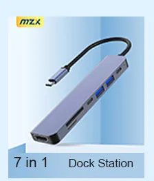 MZX 12 in 1 Docking Station MST USB Hub Type C Multi Multi-hub Concentrator A HDMI-compatible Adapter Dock for Macbook Laptop