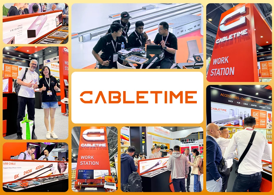 CABLETIME 8 IN 1 USB C Hub Stand Dock Foldable Stand HDMI 4K 60Hz PD100W USB C HUB For IPad Pro Android Tablet iPhone15 Pro Max CABLETIME 8 IN 1 USB C Hub Stand Dock Foldable Stand HDMI 4K 60Hz PD100W USB C HUB For IPad Pro Android Tablet iPhone15 Pro Max