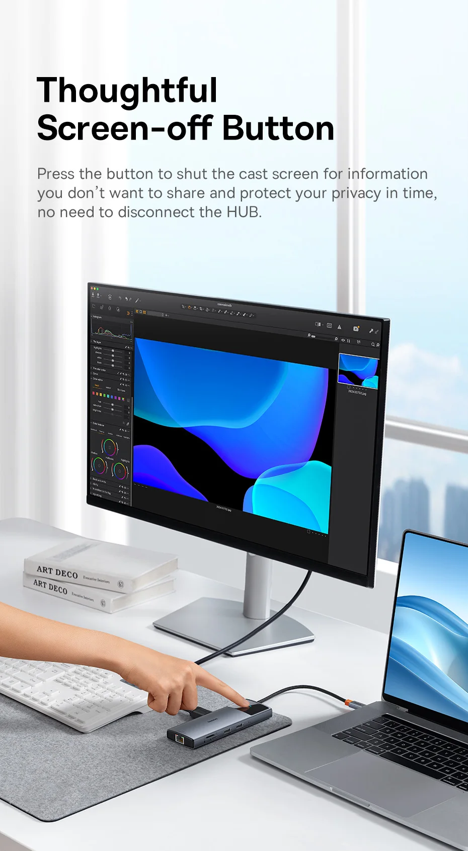 Baseus 10Gbps USB C HUB 4K 60Hz Type C to HDMI RJ45 Ethernet PD 100W for MacBook iPad Sumsang PC Tablet Phone USB 3.2 Gen 2 Hub Baseus 10Gbps USB C HUB 4K 60Hz Type C to HDMI RJ45 Ethernet PD 100W for MacBook iPad Sumsang PC Tablet Phone USB 3.2 Gen 2 Hub
