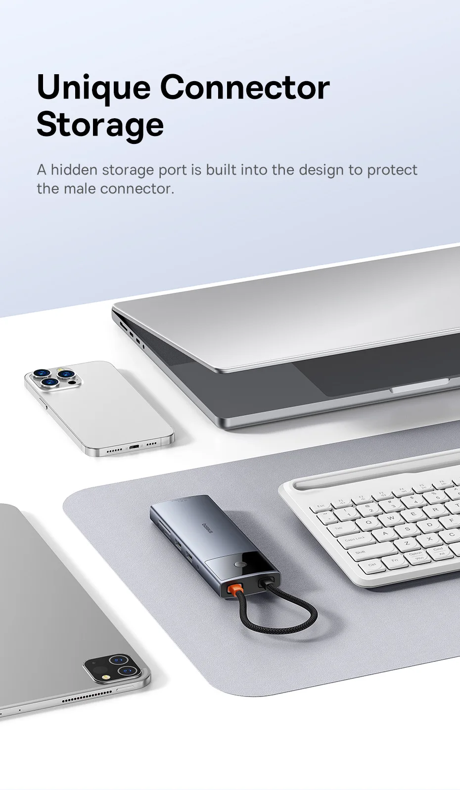 Baseus 10Gbps USB C HUB 4K 60Hz Type C to HDMI RJ45 Ethernet PD 100W for MacBook iPad Sumsang PC Tablet Phone USB 3.2 Gen 2 Hub Baseus 10Gbps USB C HUB 4K 60Hz Type C to HDMI RJ45 Ethernet PD 100W for MacBook iPad Sumsang PC Tablet Phone USB 3.2 Gen 2 Hub