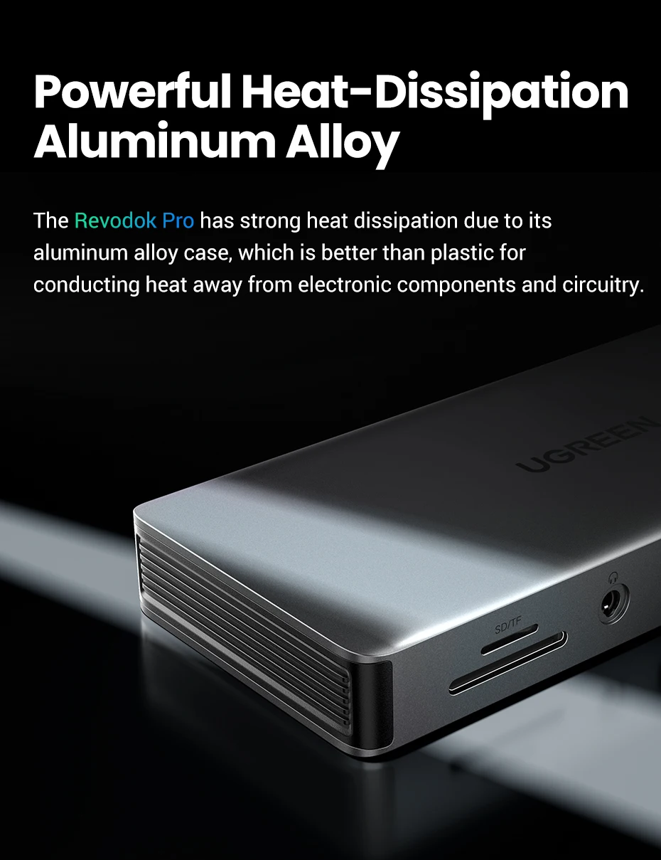 UGREEN 13-in-1 USB-C HUB Triple Display 4K Dual HDMI DP 10Gbps USB3.2 PD100W SD/TF Docking Station for MacBook Pro Air Dell XPS UGREEN 13-in-1 USB-C HUB Triple Display 4K Dual HDMI DP 10Gbps USB3.2 PD100W SD/TF Docking Station for MacBook Pro Air Dell XPS