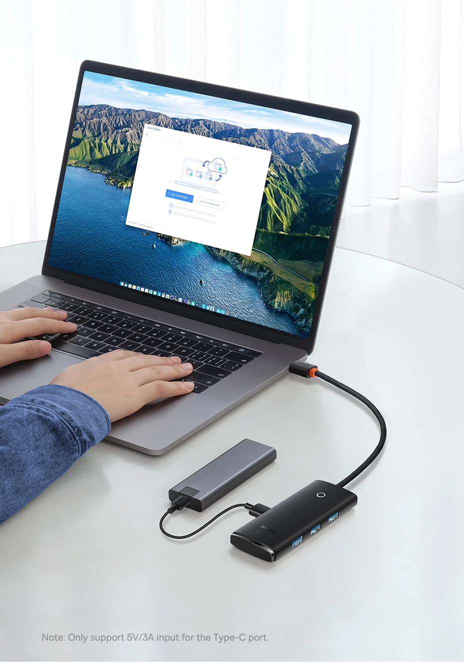Baseus USB HUB Adapter 4 in 1 USB Type C to USB 3.0 HUB Splitter Adapter for MacBook Pro Air Huawei Mate 30 Docking Station HUB Baseus USB HUB Adapter 4 in 1 USB Type C to USB 3.0 HUB Splitter Adapter for MacBook Pro Air Huawei Mate 30 Docking Station HUB