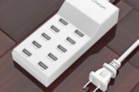 High Speed 10 Ports 5V USB Hub AC Charger Strip Adapter Portable USB Power Adapter for Home Office Travel Wall Charger EU Plug