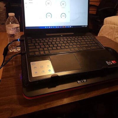 IETS GT500 Laptop Cooling Stand V2/V1/S2/B0 Series Cooling Pad 5000RPM External Cooler for 13", 15” to 17.3" Gaming Notebooks - Image 3
