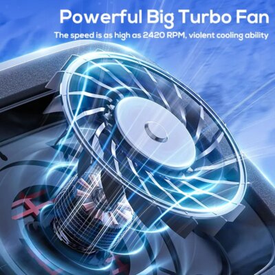MEMO FL08 Strong Wind Cooling Stand Base Bracket Pad Powerful Fan Pressure Game Laptop Radiator Cooler - Image 4