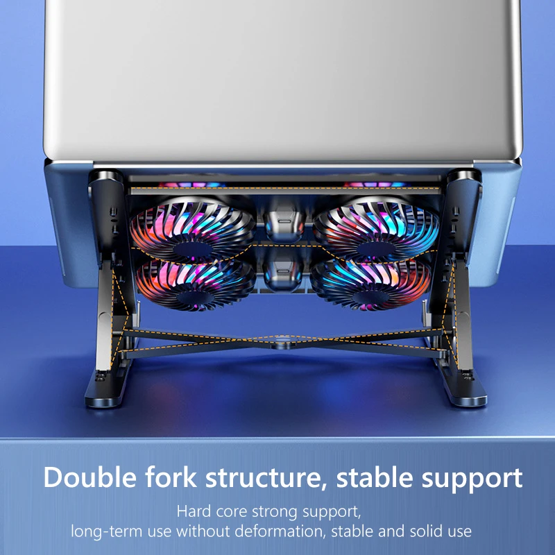 Adjustable Notebook Computer Stand Aluminium Alloy or ABS Folding Laptop Cooler Bracket Portable Desktop Cooling Tablet Stand