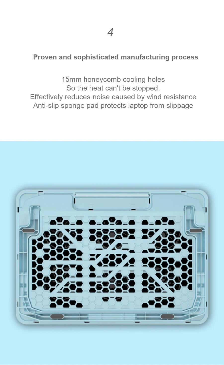 Laptop Cooling Base Cooling Pad Adjustable Holder Notebook Support With Six Fans For Macbook Notebook Pro Holder Laptop Stand