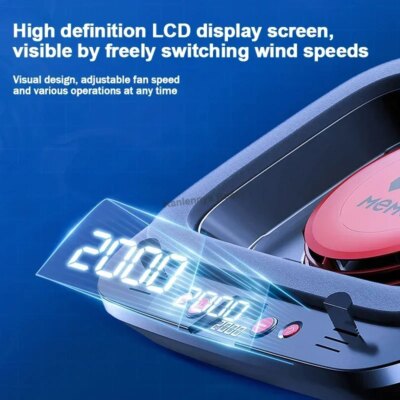 MEMO FL08 7 Angle Adjustable Notebook Powerful Fan Cooling Pad for 14-19'' Game Laptop Cooler Strong Wind Kickstand Base Bracket - Image 5