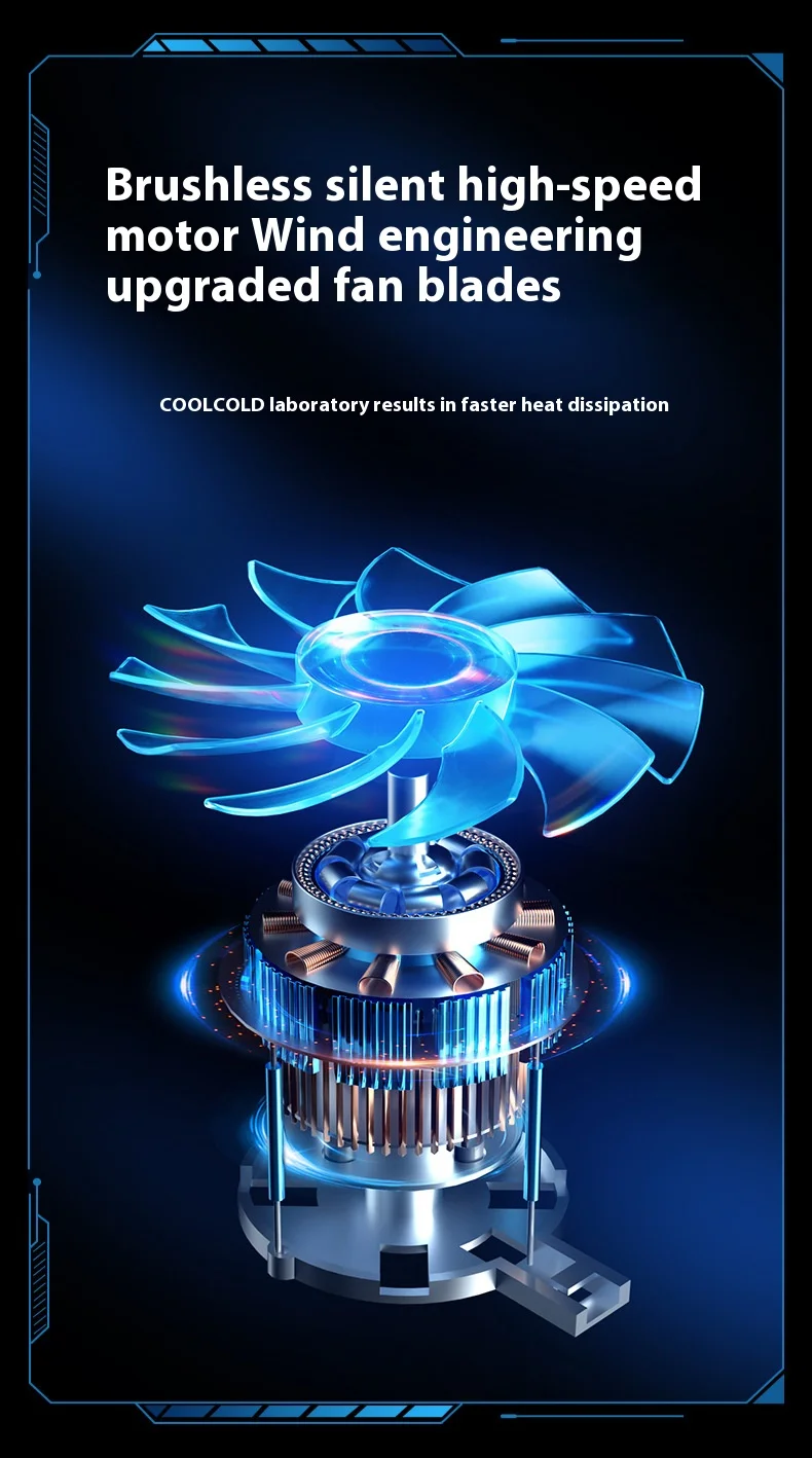 COOLCOLD F15 Gaming RGB Laptop Cooling Pad With 15 Quiet Fans For 12-17.3 Inch With USB TYPE-C Port Notebook Cooler Stand COOLCOLD F15 Gaming RGB Laptop Cooling Pad With 15 Quiet Fans For 12-17.3 Inch With USB TYPE-C Port Notebook Cooler Stand