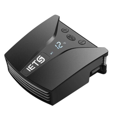 IETS USB Laptop Fan Cooler with Temperature Display Notebook Radiator Rapid Cooling Adjustable Speed Auto-Temp Detection - Image 2