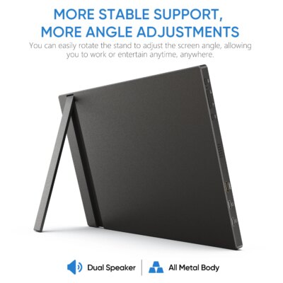 ARZOPA 16.1 inch 100% sRGB 144Hz Portable Monitor Gaming  Laptop Display with Type C Mini HDMI For PS/Steam/Deck/Switch/PC/Mac - Image 5
