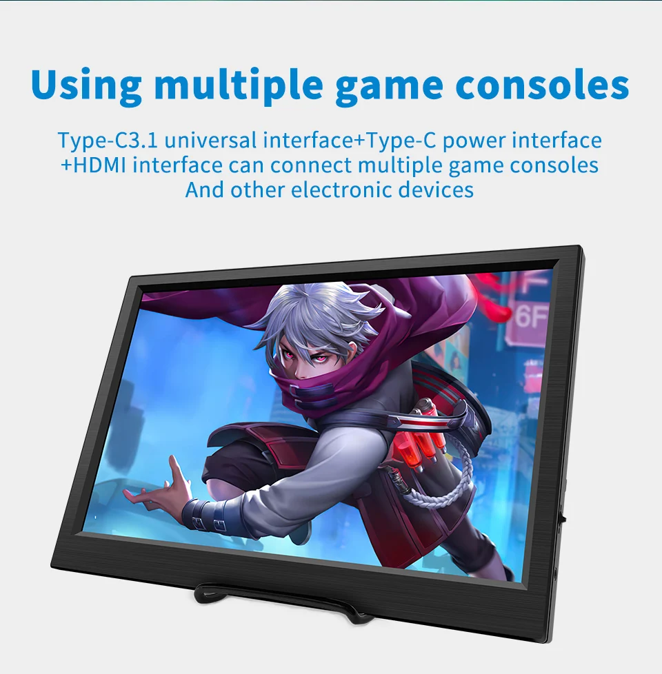 11.6 Inch Portable Monitor HDMI-Compatible Laptop second screen Gaming Extended Display For Switch/PS4/Xbox/Raspberry Pi 11.6 Inch Portable Monitor HDMI-Compatible Laptop second screen Gaming Extended Display For Switch/PS4/Xbox/Raspberry Pi