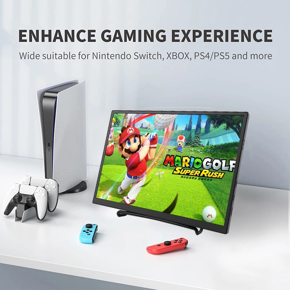 420Cd/m ² 10.5 inch Portable Monitor IPS FHD 1280P 100%SRGB Game Screen Laptop Mac Xbox PS4/5 Switch Display 420Cd/m ² 10.5 inch Portable Monitor IPS FHD 1280P 100%SRGB Game Screen Laptop Mac Xbox PS4/5 Switch Display