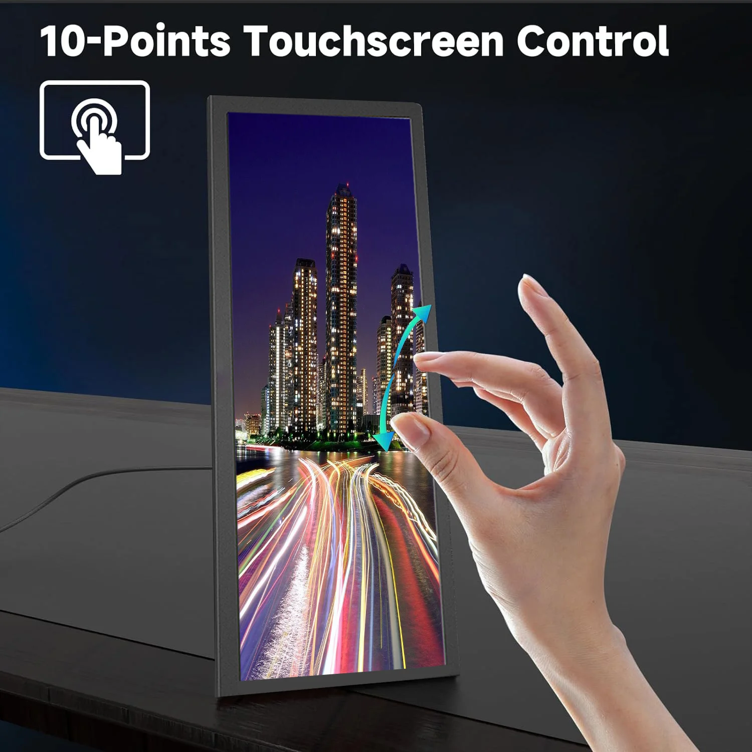 12.3/14.5 inch TouchScreen Monitor HDMI & Type C 1920x720/2.5K IPS Display LCD Bar Computer Temp Display Widescreen 12.3/14.5 inch TouchScreen Monitor HDMI & Type C 1920x720/2.5K IPS Display LCD Bar Computer Temp Display Widescreen